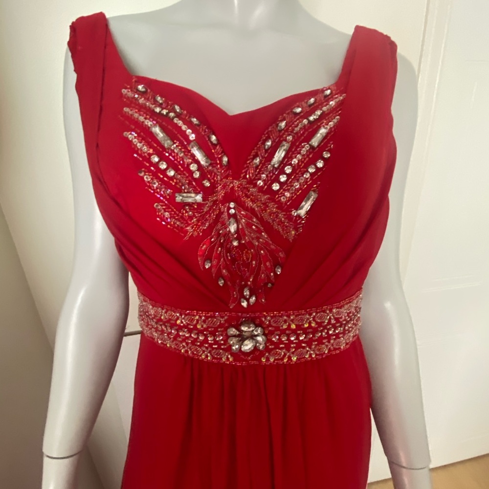 Beautiful red dress